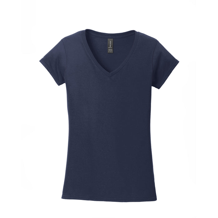 64V00L Gildan Softstyle® Ladies Fit V-Neck T-Shirt